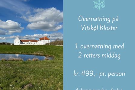 Arrangementer & overnatning på Vitskøl Kloster